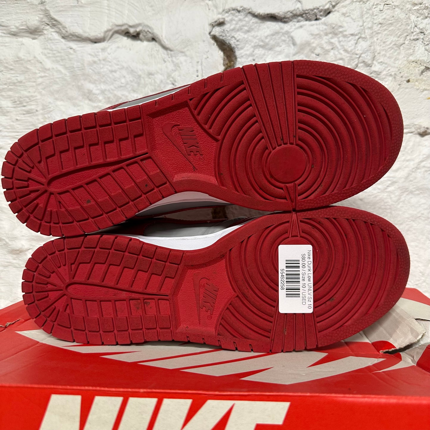 Nike Dunk Low UNLV Sz 10