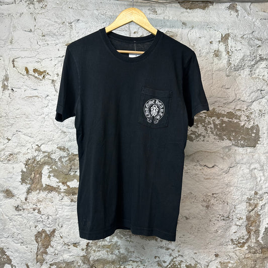 Chrome Hearts USA Flag T-shirt Black Sz M