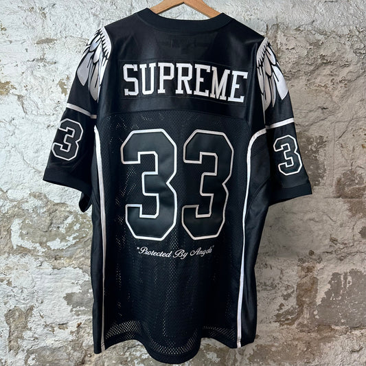Supreme Wings Black Football Jersey Sz XL DS