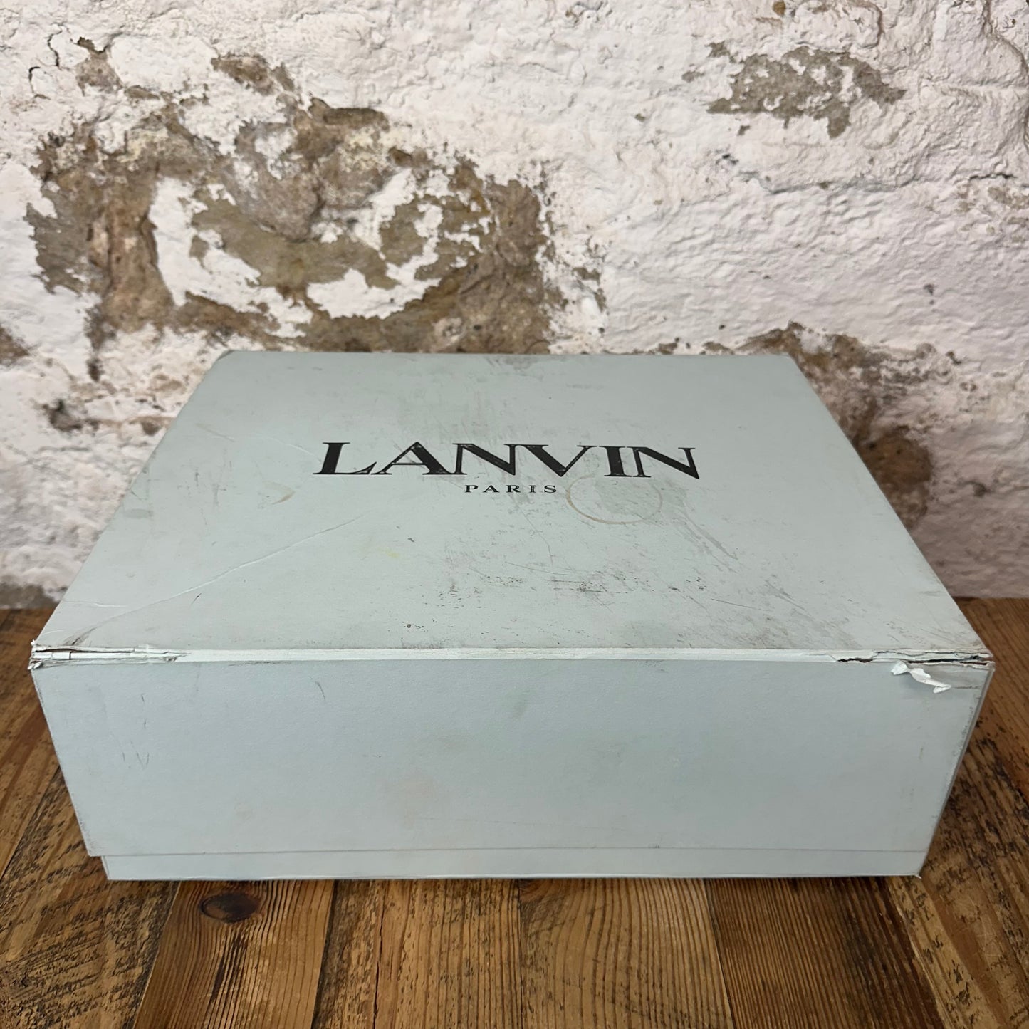 Lanvin Curb Black White Sneaker Sz 6.5 (39)