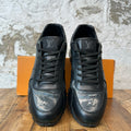 Louis Vuitton Grey 3M Monogram Black Runaway Sneaker Sz 10 (8.5LV)