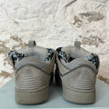Lanvin Curb Blue Lace Grey Sneaker Sz 4.5 (36)