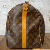LV Monogram Keepall 50 Bandoliere (No Strap)