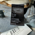 Amiri Black Old English Spell Blue Denim Jeans Sz 32