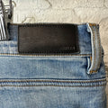Amiri Quilted Patches Blue Denim Jeans Sz 38