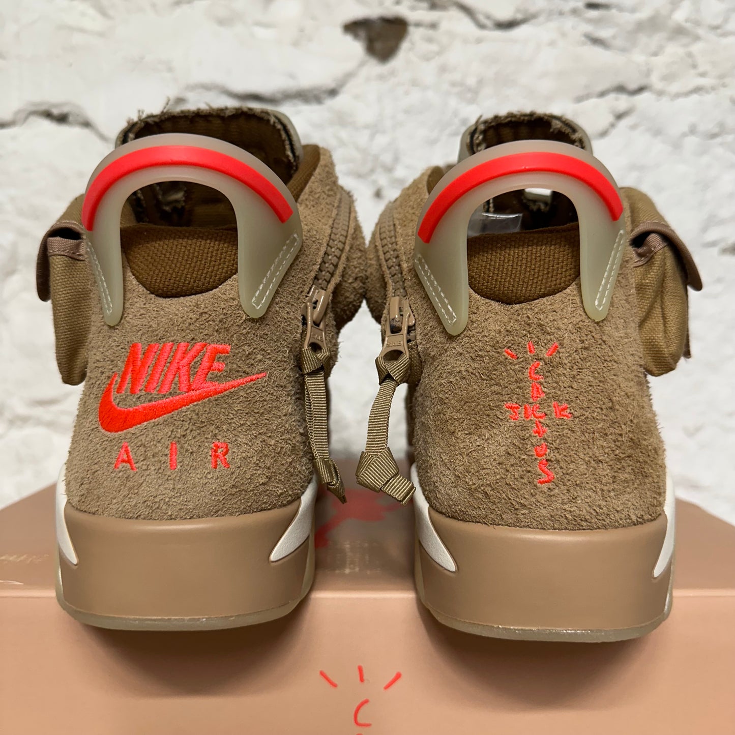 Air Jordan 6 Travis Scott British Khaki Sz 11 DS