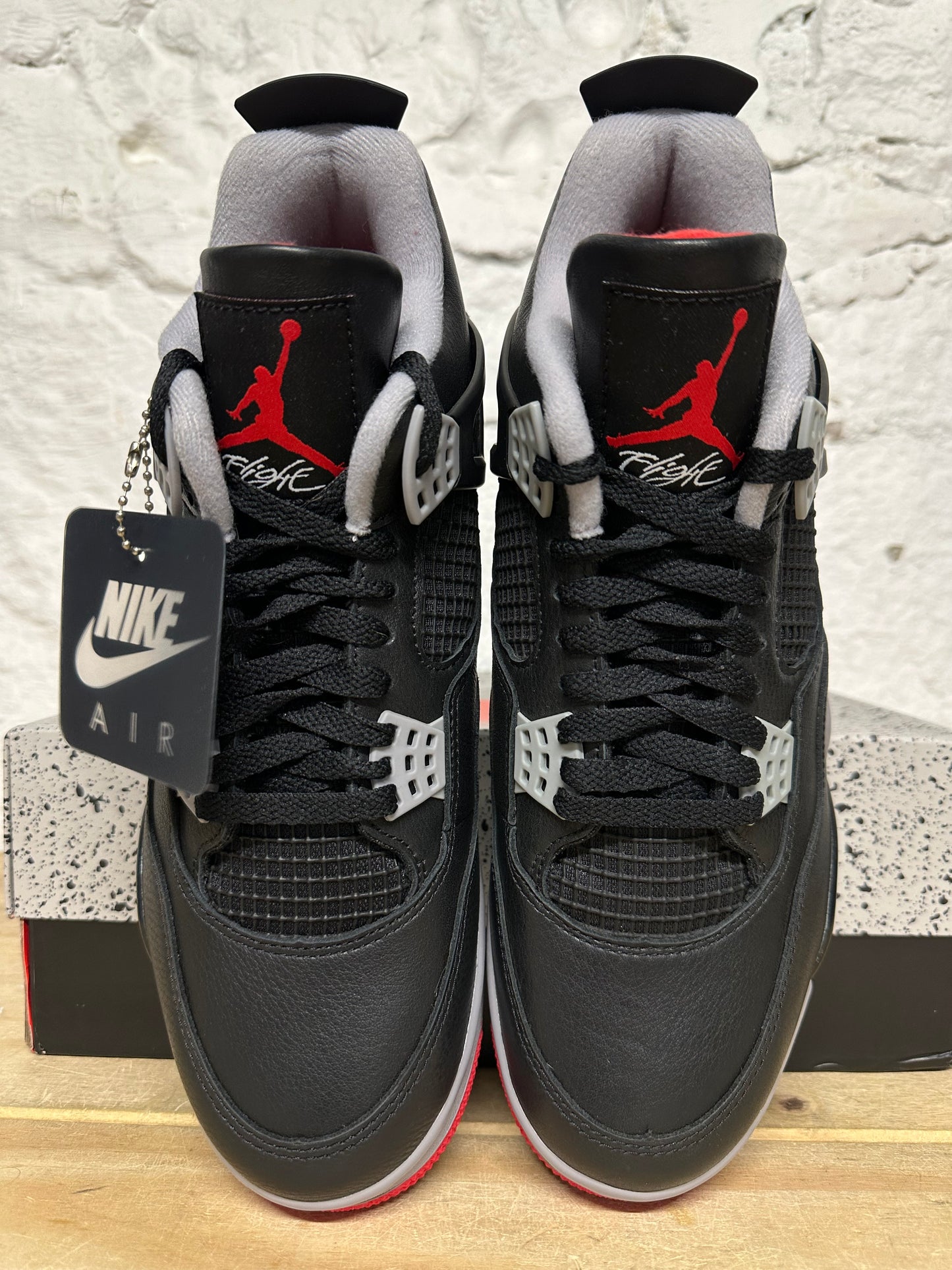 Air Jordan 4 Bred Reimagined Sz 10.5