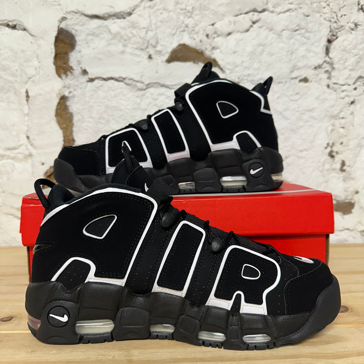 Nike Air More Uptempo 96 Black White (2026) Sz 9 DS