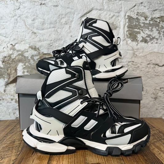 Balenciaga High Track Runner Black White Sneaker Sz 12 (45)