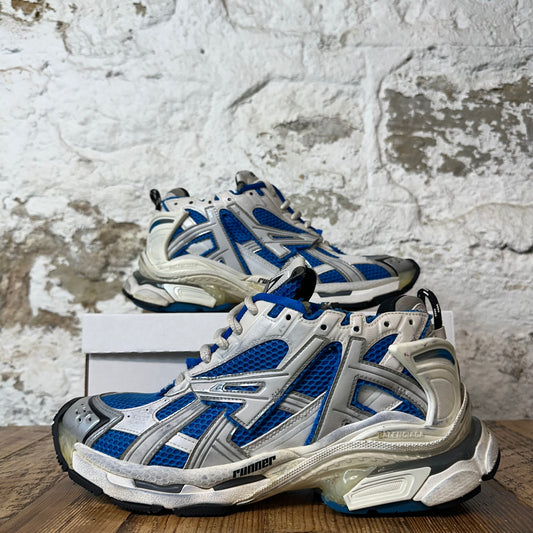 Balenciaga Runner Blue White Gray Sneaker Sz 9 (42)