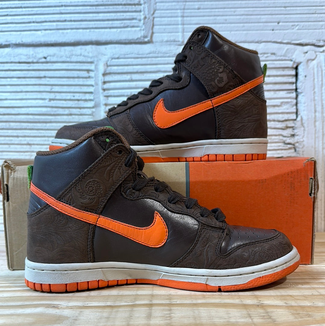 Nike Dunk High Premium Cinder Sz 6