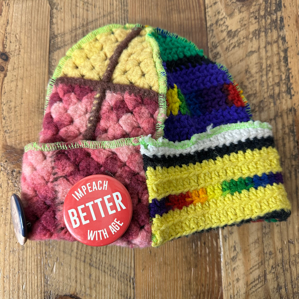 Better With Age Bespoke Multicolor Knit Beanie
