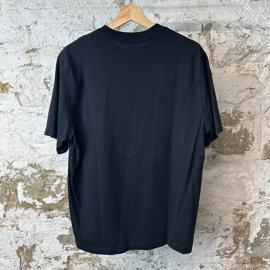 Amiri White Spellout Black T-Shirt Sz M