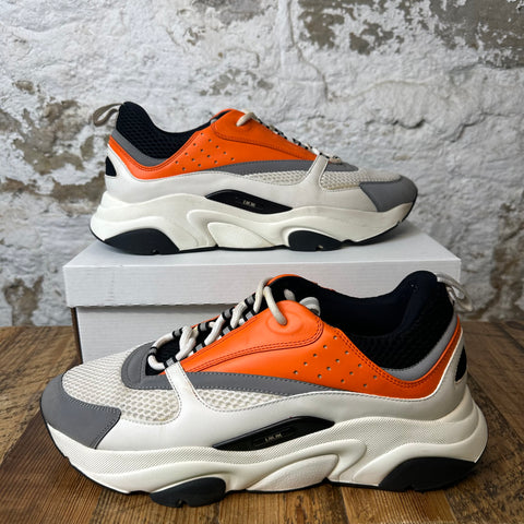 Dior B22 Orange Black White Sz 15 (48) No Box