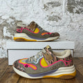 Gucci Ultrapace Pink Yellow Grey Sneaker Sz 5 (37)