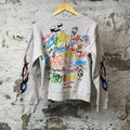 Chrome Hearts Matty Boy Brain Crewneck Gray Sz M (XS)