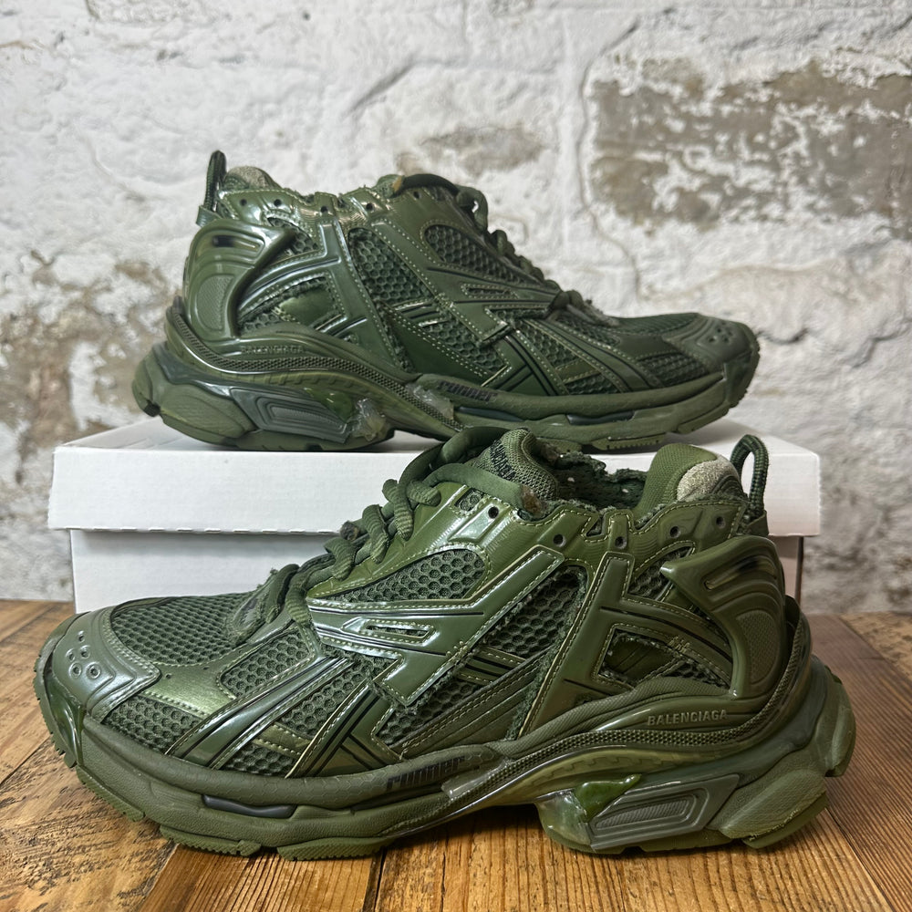 Balenciaga Runner Khaki Green Sneaker Sz 10 (43)