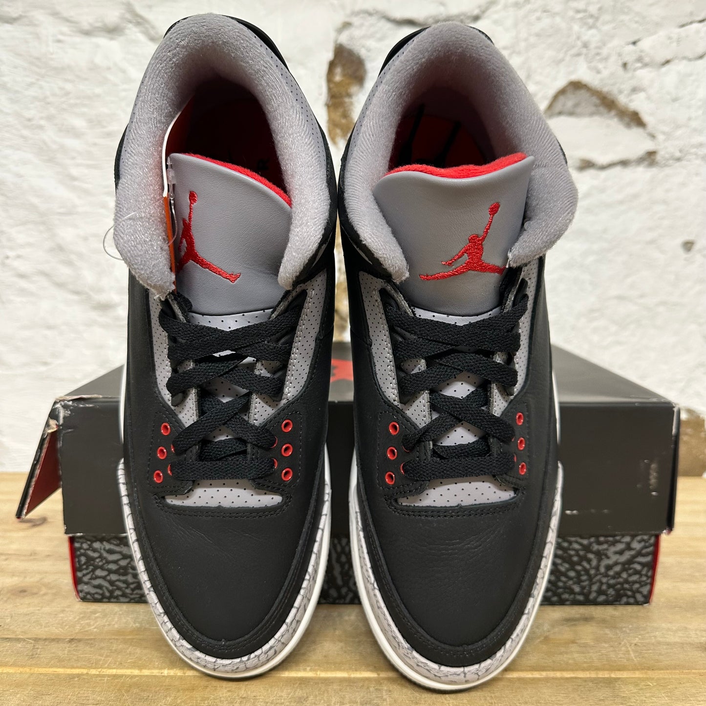 Air Jordan 3 Black Cement Sz 10 DS