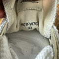 Maison Mihara Grey White Peterson Sneaker Sz 10 (43)