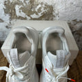 Alexander Mcqueen Triple White Nappa Joey Sneaker Sz 10 (43)