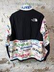 Supreme Steep Tech Multicolor Spell Jacket White Sz L