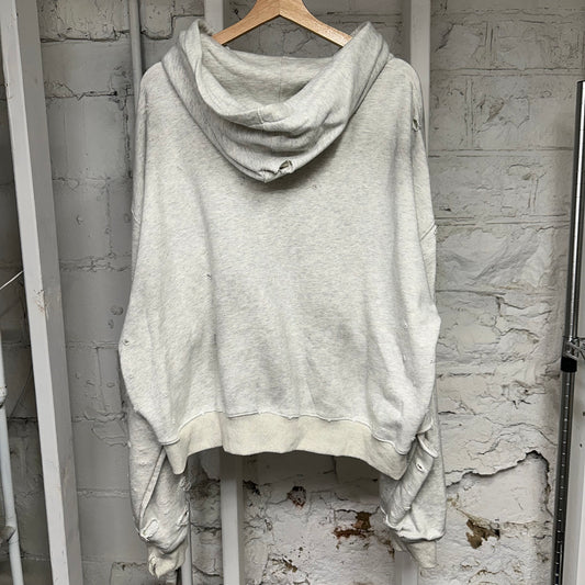 Vale Destroyer Grey Zip Up Hoodie Sz XL