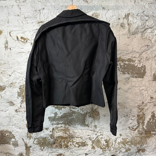 Rick Owens Alice Tour Zip Up Jacket Black Sz M