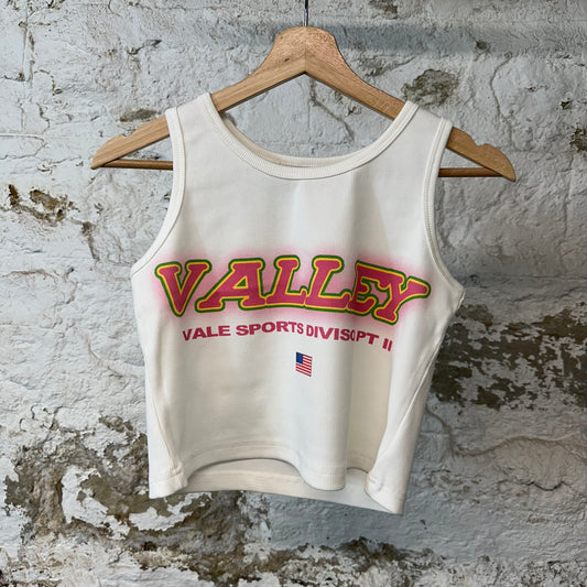 Vale White Tank Top