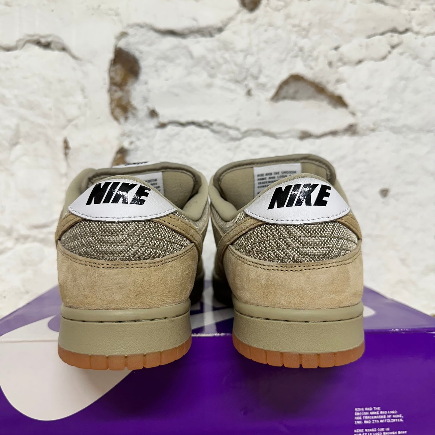 Nike Dunk Low SB Pro B Parachute Beige Sz 9 DS