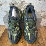 Balenciaga Track Runner Green Navy Sz 12 (45) DS