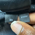 Amiri MX1 Camo Spell Black Denim Jeans Sz 30