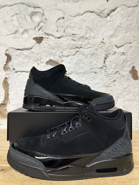 Air Jordan 3 Black Cat Sz 10 DS