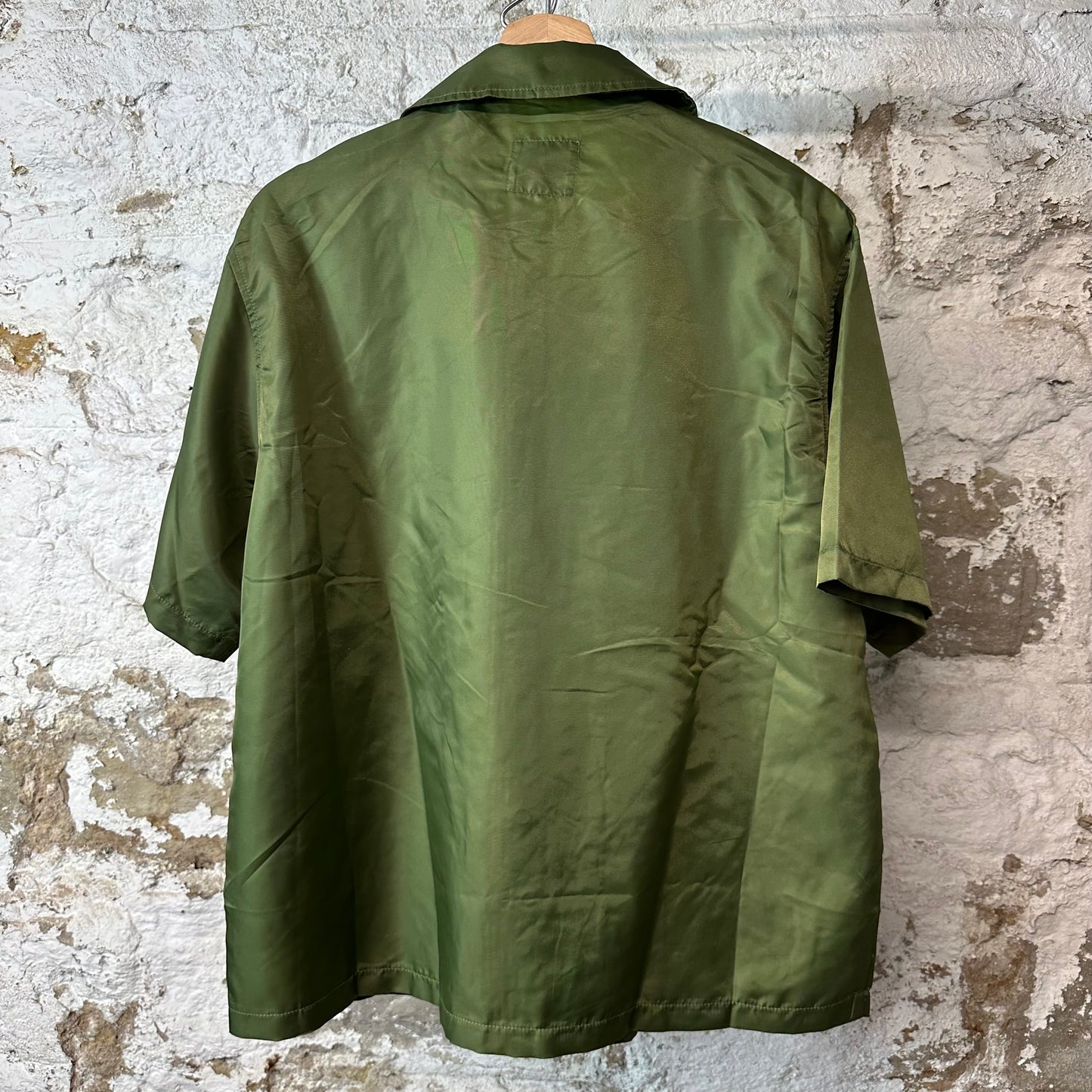 Saint Vanity Green Nylon Shirt