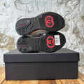 Gucci Ultrapace Silver Glitter Sneaker Sz 4 (35)