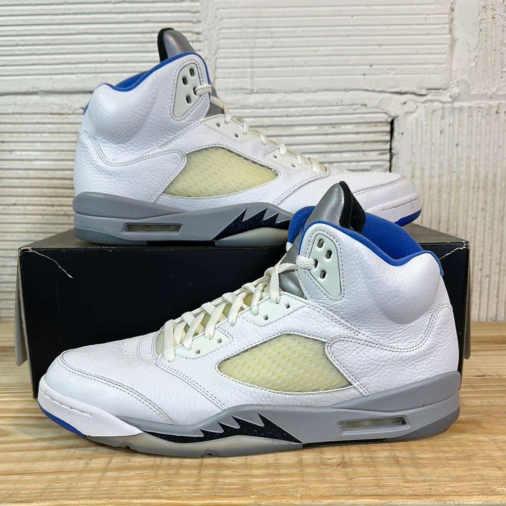 Air Jordan 5 White Stealth (2021) Sz 14