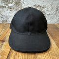 Gucci Small Green GG Logo Black Hat Sz XL