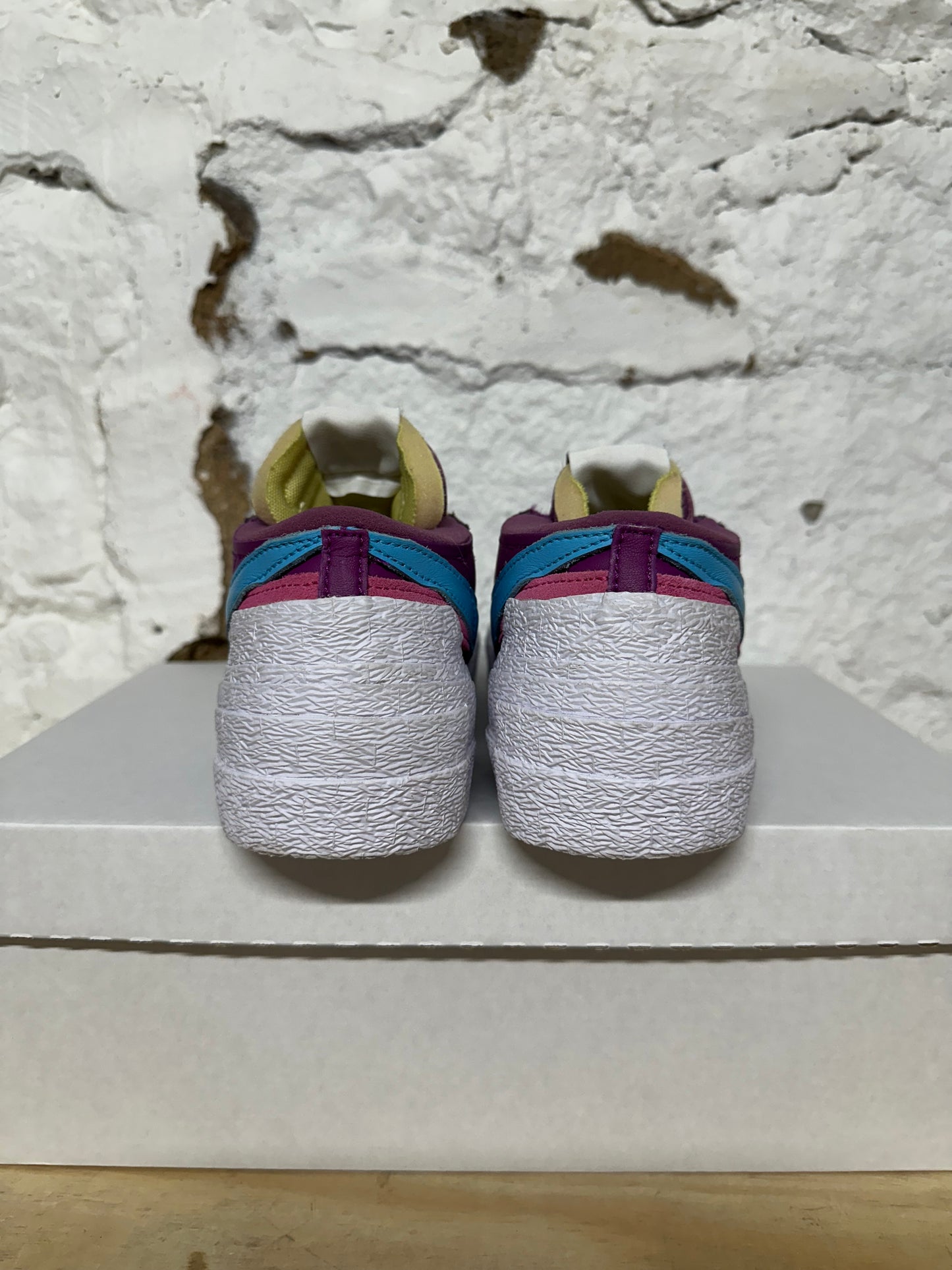 Nike Blazer Low Sacai Kaws Purple Dusk Sz 7