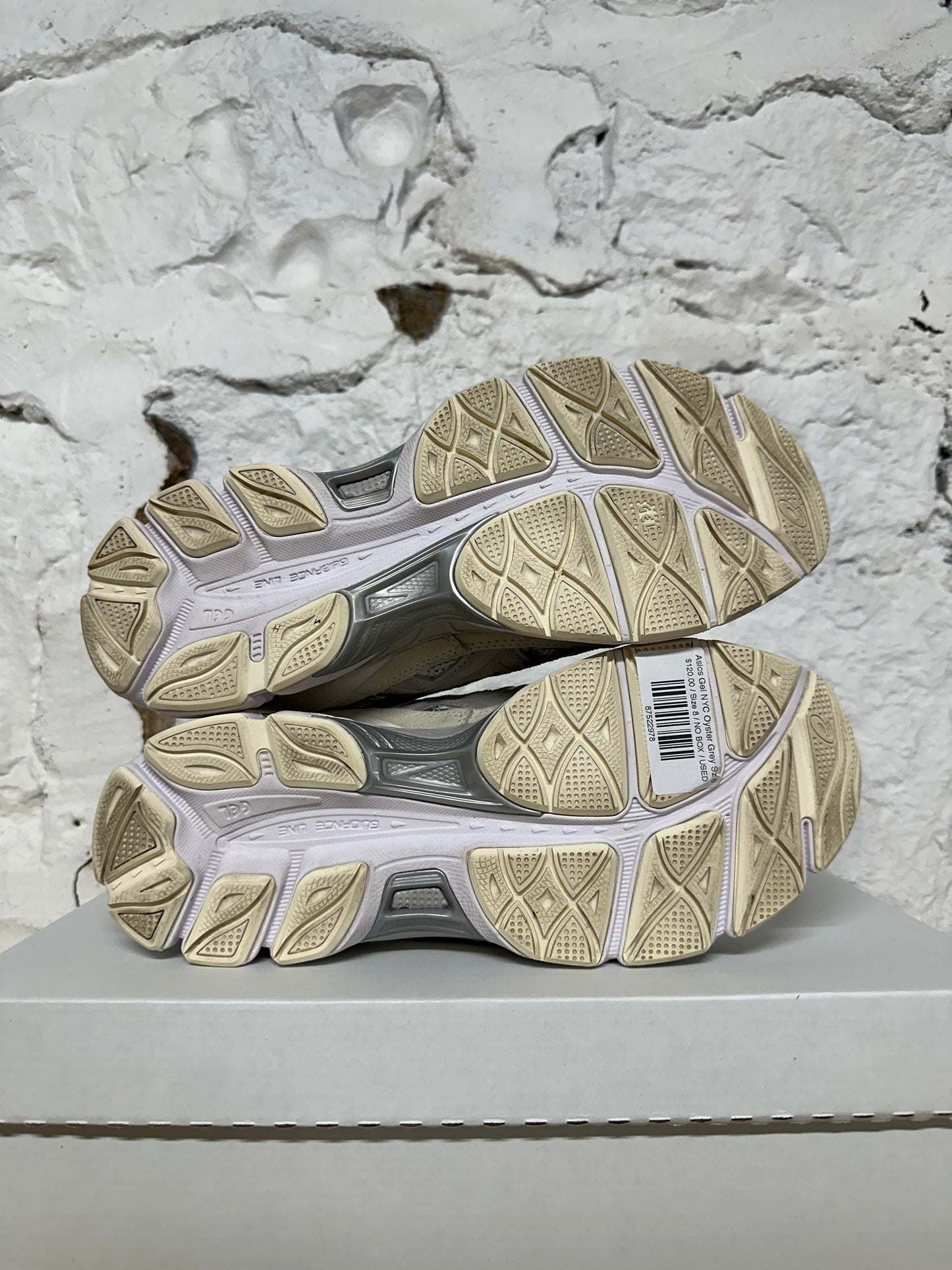 Asics Gel NYC Oyster Grey Sz 8