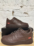 Nike Air Force 1 Low Supreme Baroque Brown Sz 9