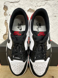Air Jordan 1 Low Black Toe Sz 8