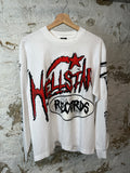 Hellstar White Red Records L/s Sz S