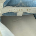 Louis Vuitton High Stellar Blue Monogram White Sneaker Sz 5 (37)