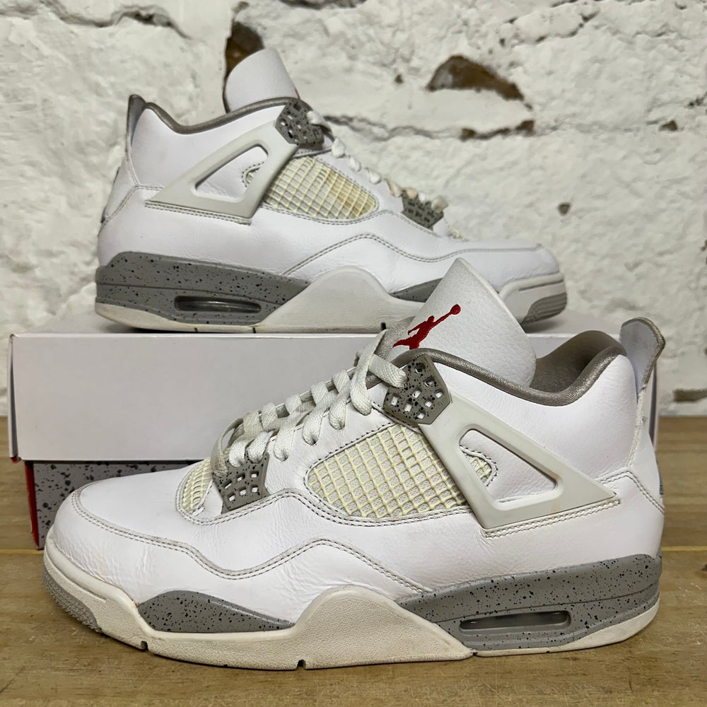 Air Jordan 4 White Oreo Sz 10.5