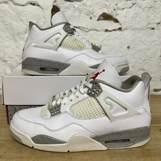 Air Jordan 4 White Oreo Sz 10.5