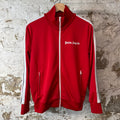 Palm Angels Red White Track Jacket Sz M