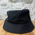 Prada Drill Black Bucket Hat Sz L