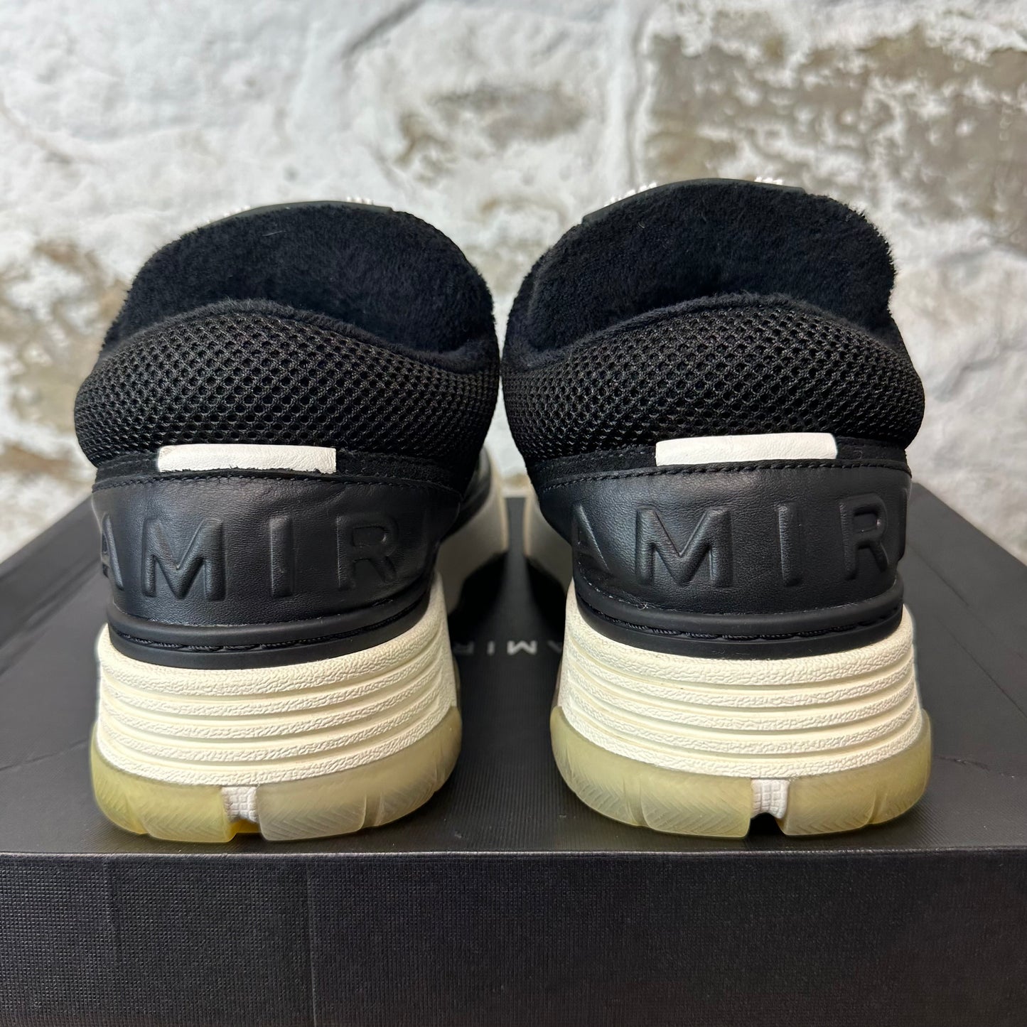 Amiri MA-1 Black White Sneaker Sz 9 (42)