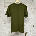 Gucci Spellout Olive T-Shirt Sz M