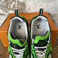 Louis Vuitton Green White Tactic Sneaker Sz 10 (8.5LV)