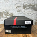 Prada Americas Cup Black Red Patent Black Sneaker Sz 10